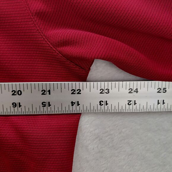 Ping Stanford Cardinal 1/4 Zip Golf Pullover Mens Medium Red Sensor Cool Stretch - Picture 12 of 13